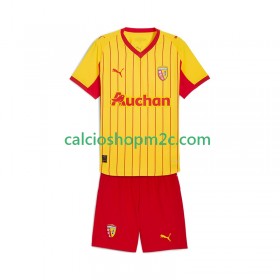 RC Lens Bambino Maglia Prima 2025/2026 Manica Corta